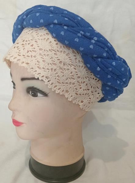 Чалма Mabi (56-62) MB127 blue (лето)