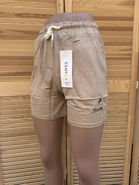 Шорты Sport style (XL-3XL) 309-1 beige (лето)