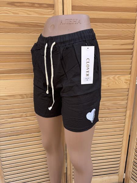 Шорты Sport style (42-50) 315 black (лето)