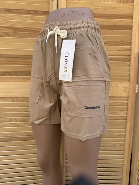 Шорты Sport style (42-50) 316 beige (лето)