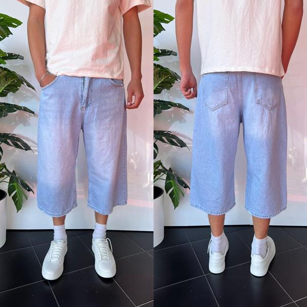 Бриджи i8denim (29-36) 2255 l.blue (лето)