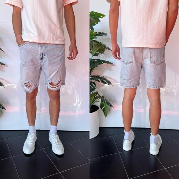 Шорты i8denim (29-36) 2280 l.blue (лето)