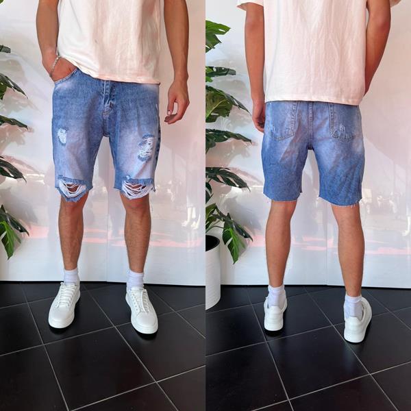 Шорты i8denim (29-36) 2282 blue (лето)