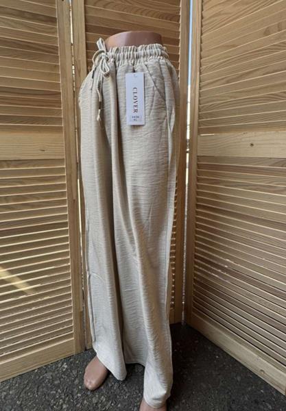 Штаны Sport style (XL-3XL) 4936 beige (лето)
