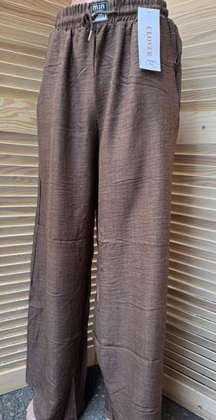 Штаны Sport style (XL-3XL) 4945 brown (лето)