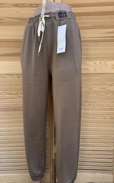 Штаны спорт Sport style (M-3XL) 8888 brown (деми)