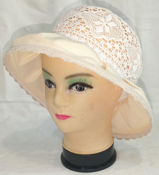 Панама Mabi (56-62) MB158 beige (лето)