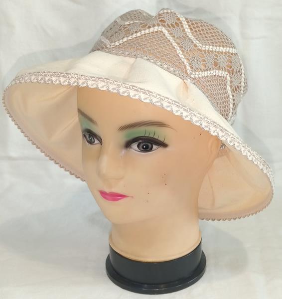 Панама Mabi (56-62) MB159 beige (лето)