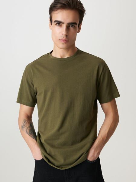 Футболка Sport style (2XL-5XL) 80 khaki (лето)