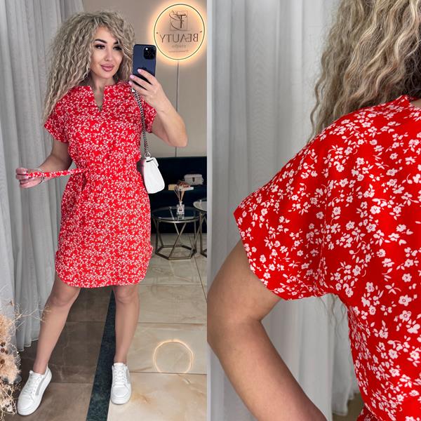 Платье Sofi Cor (42-52) 20 red (лето)