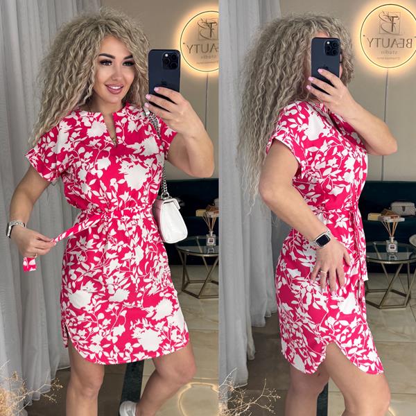 Платье Sofi Cor (42-52) 20 crimson (лето)