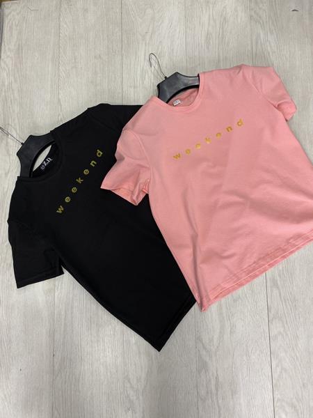 Футболка Annet (S-2XL) AZ0035 black (лето)