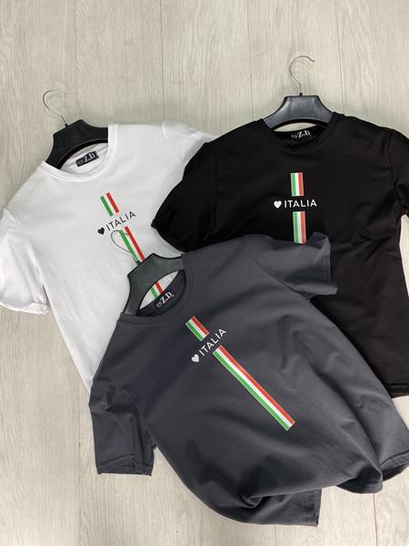 Футболка Annet (S-2XL) AZ0063 d.grey (лето)