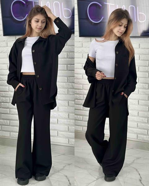 Костюм Karolina (34-42) KR21 black (деми)