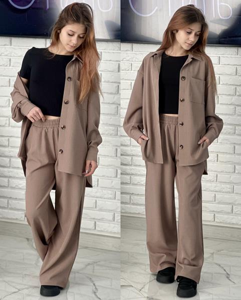 Костюм Karolina (34-42) KR23 brown (деми)