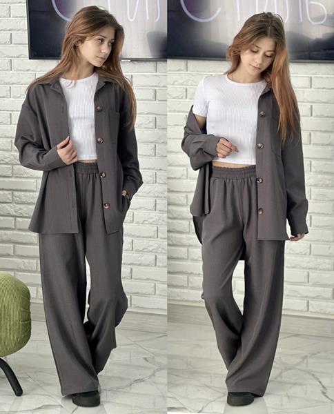 Костюм Karolina (34-42) KR24 d.grey (деми)