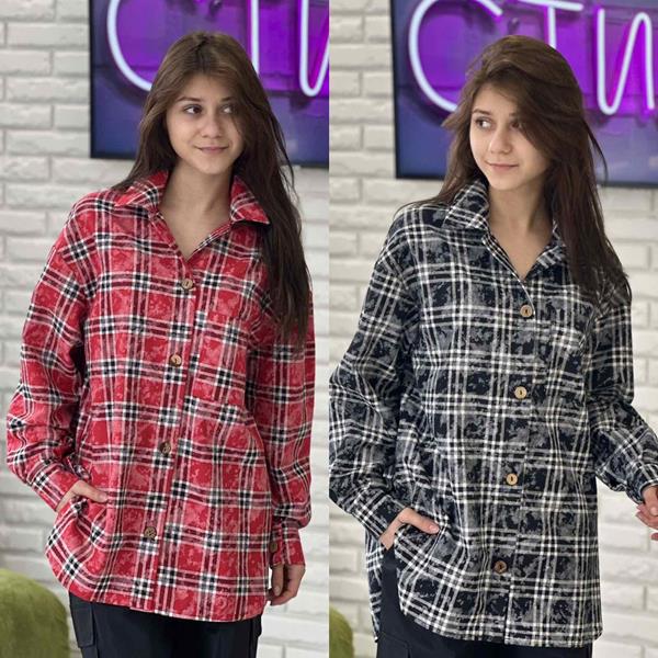 Рубашка Karolina (34-42) KR67 black (деми)