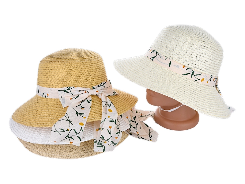 Шляпа КОРОЛЕВА (56-58) 27-06 mix (лето)