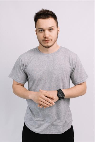 Футболка Sport style (3XL-6XL) 080 l.grey (лето)