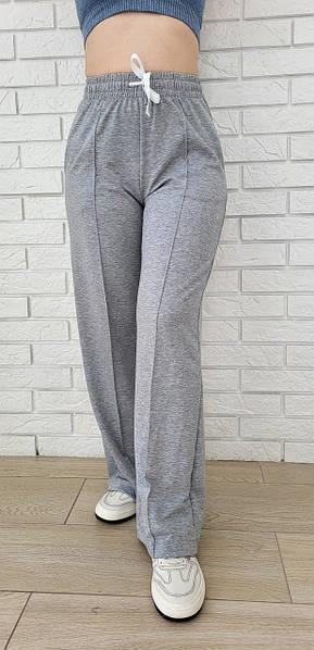 Штаны спорт Sport style (S-XL) 1048 l.grey (деми)