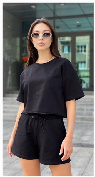 Костюм Sport style (S-XL) 1249 black (лето)