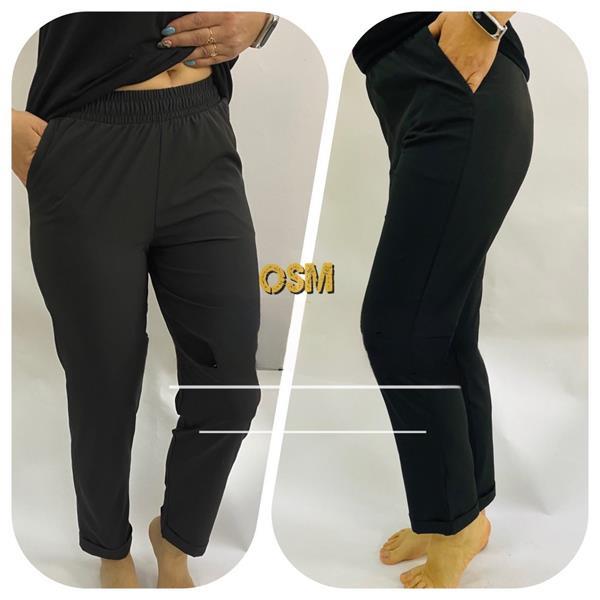 Штаны Sport style (S-XL) 5186 black (деми)