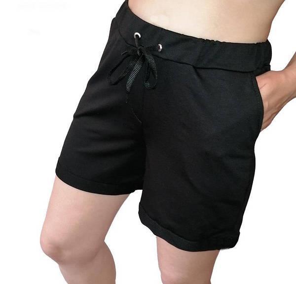 Шорты Sport style (S-XL) 620 black-old-1 (лето)