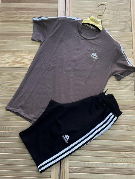 Костюм Sport style (46-54) 02-3 d.grey (лето)