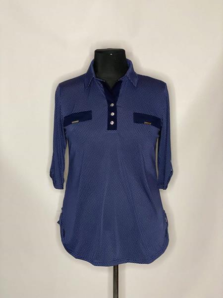 Блузка Kirgiz (50-60) K43 navy (деми)