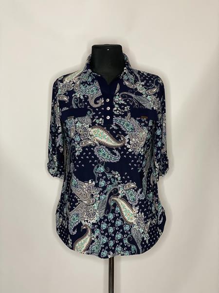 Блузка Kirgiz (50-60) K46 navy (деми)