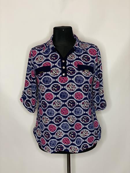 Блузка Kirgiz (50-60) K56 blue (деми)