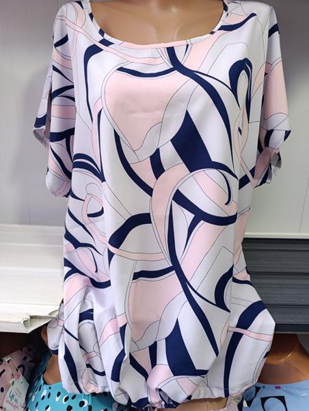 Футболка Galina (60-64) 541-1 l.blue (лето)