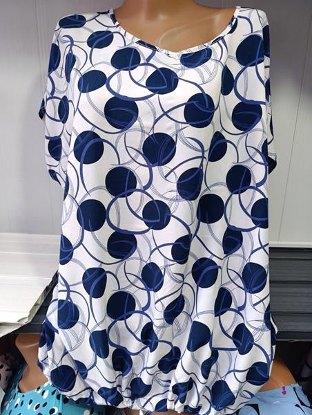 Футболка Galina (60-64) 541-2 navy (лето)