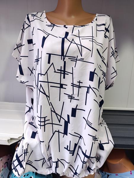 Футболка Galina (60-64) 541-2 white (лето)