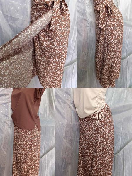 Юбка Galina (44-52) GL1 brown (лето)