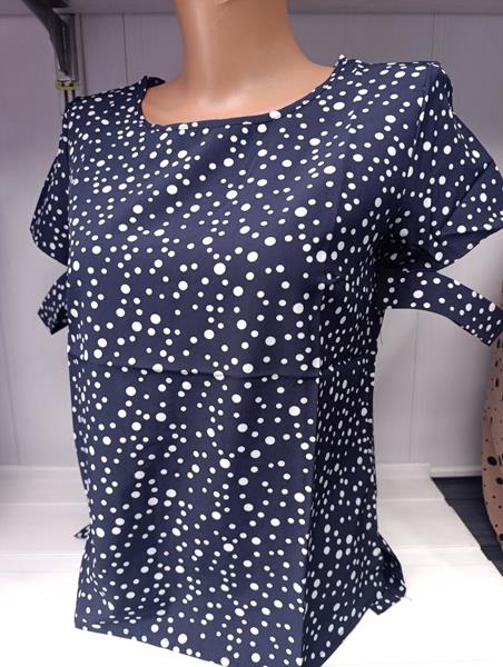 Футболка Galina (42-48) GL6 navy (лето)