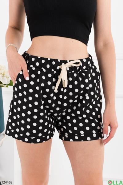 Шорты Sport style (M-XL) 308 black (лето)