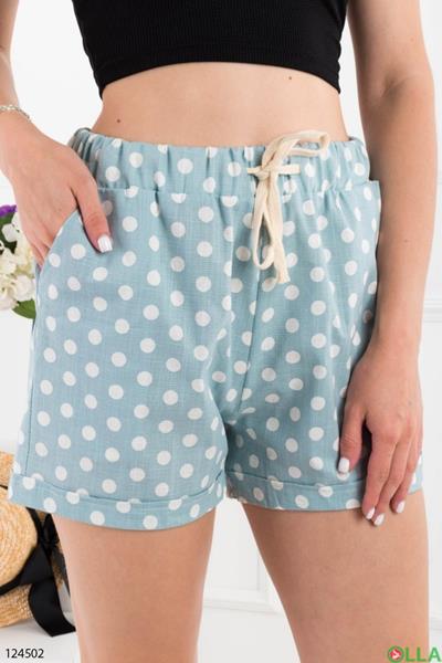 Шорты Sport style (M-XL) 308 l.blue (лето)