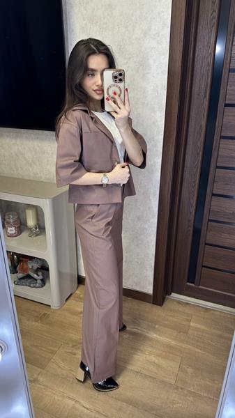 Костюм Valentina (42-48) 076 brown (лето)