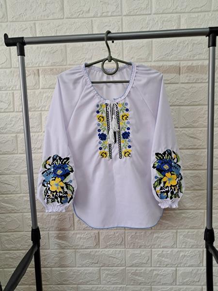 Вышиванка Proschenko (32-36) PR114 white (деми)