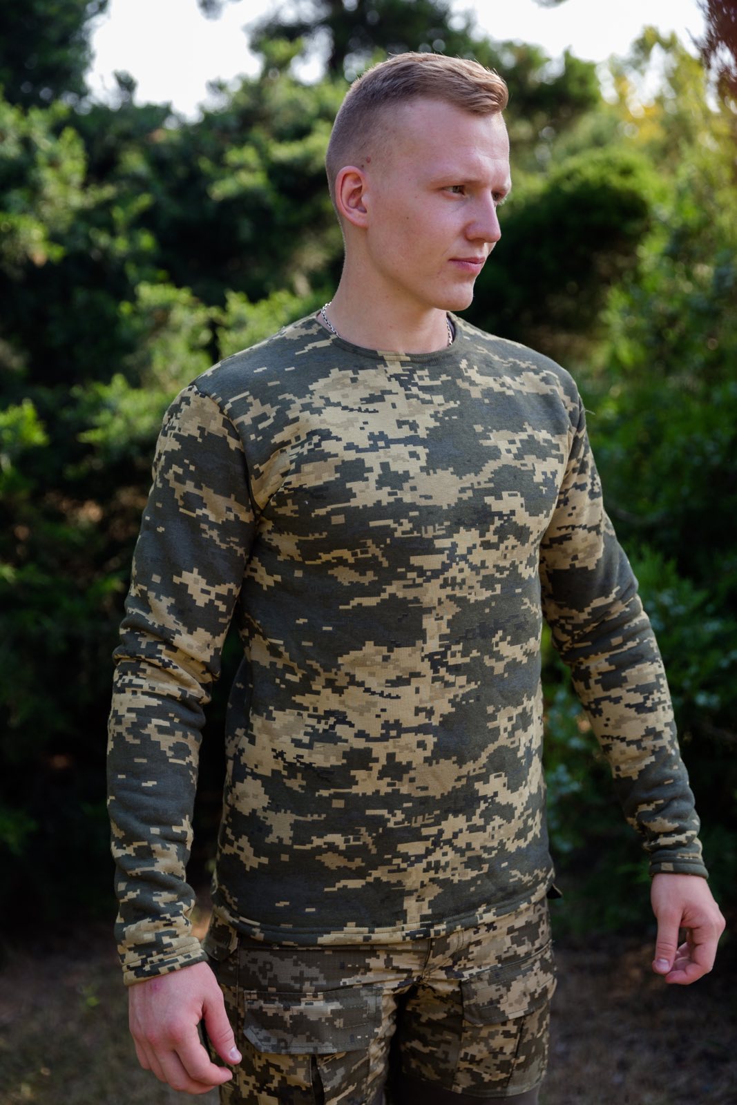 Свитер Max-T (S-L) M3 khaki (деми)