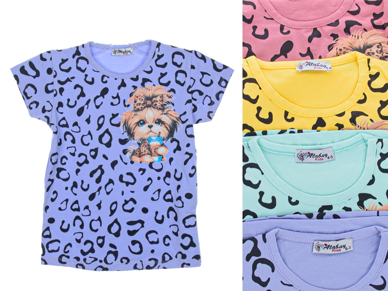 Футболка OL (2-7) 001 mix (лето)