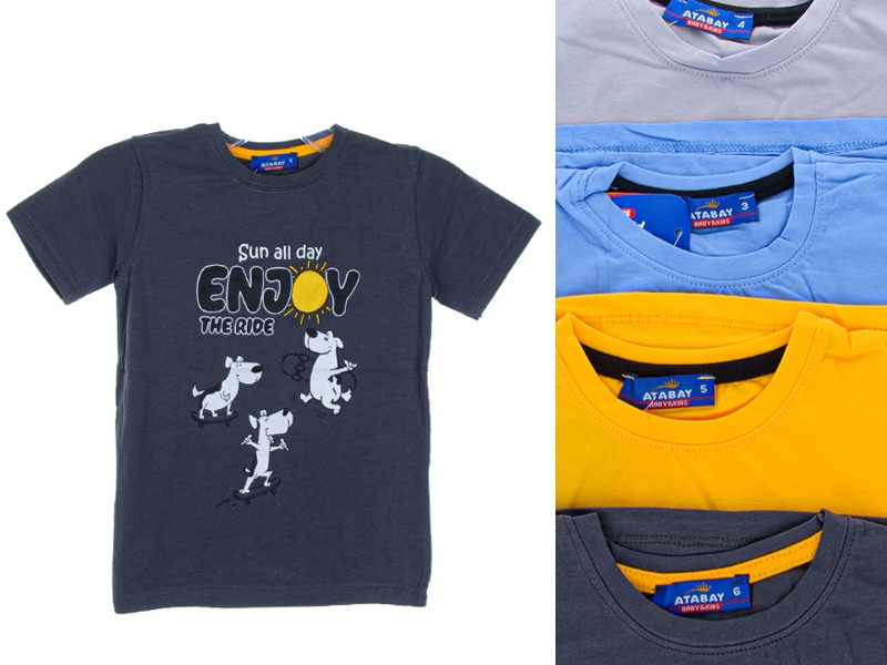 Футболка OL (3-6) 30562-0 mix (лето)