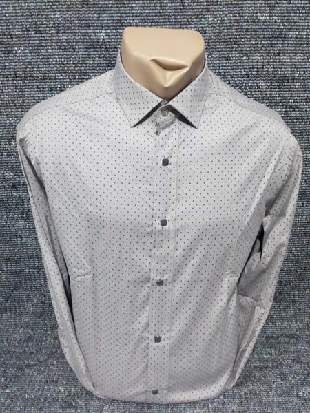 Рубашка Mary Poppins (3XL-5XL) 4453 grey (деми)