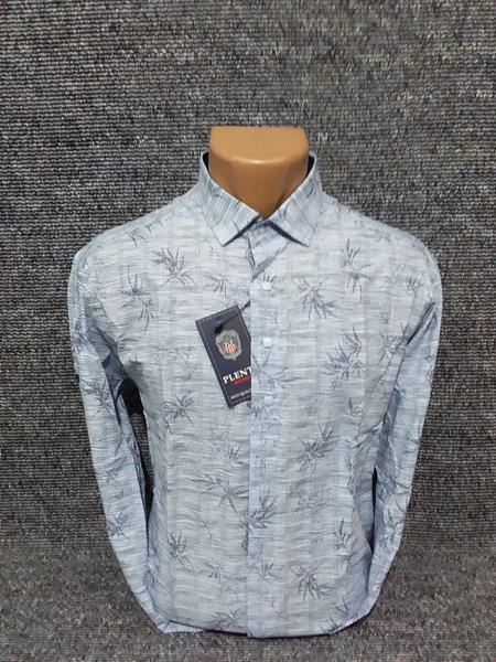 Рубашка Mary Poppins (3XL-5XL) 4458 l.blue (деми)