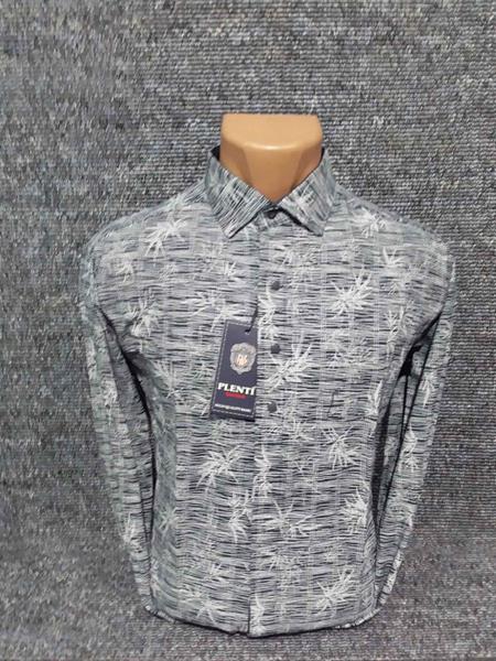 Рубашка Mary Poppins (3XL-5XL) 4460 grey (деми)