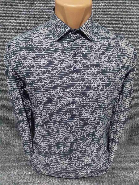 Рубашка Mary Poppins (3XL-5XL) 4463 d.grey (деми)