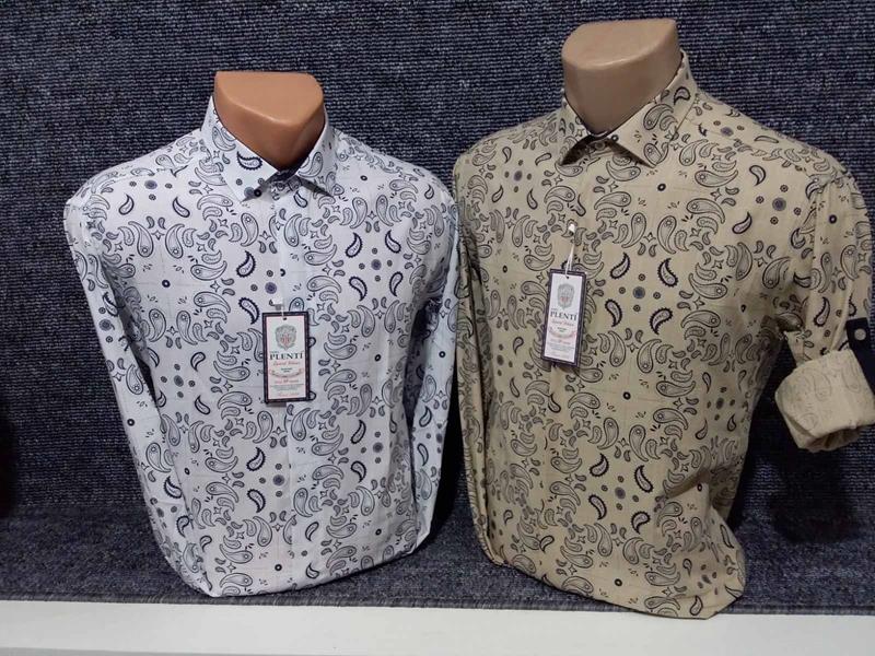 Рубашка Mary Poppins (3XL-5XL) 4467 brown (деми)