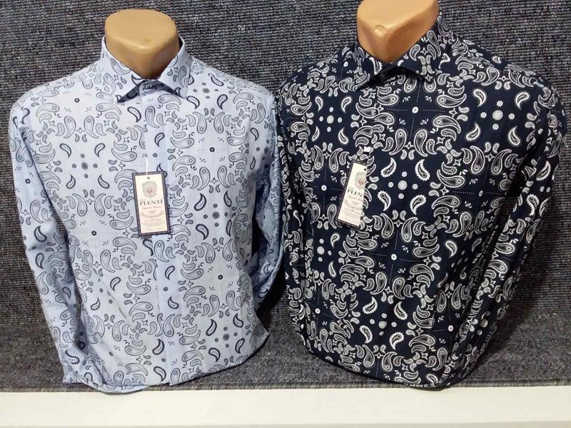 Рубашка Mary Poppins (3XL-5XL) 4468 l.blue (деми)