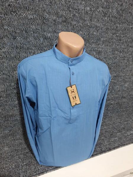 Рубашка Mary Poppins (S-2XL) 4482 blue (деми)